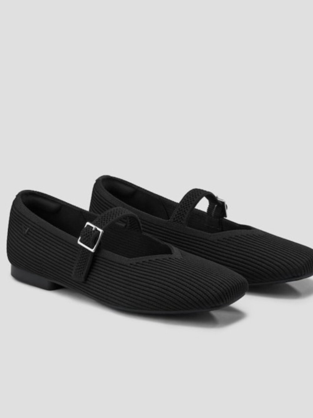 VIVAIA – Black Margot Mary Jane – Square-toe
